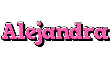 Alejandra girlish logo