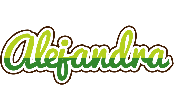 Alejandra golfing logo