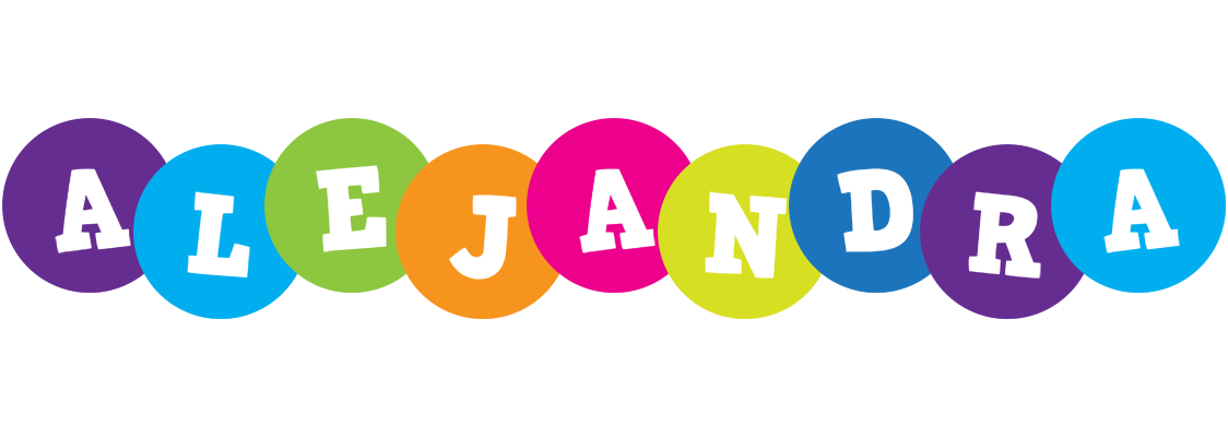 Alejandra happy logo