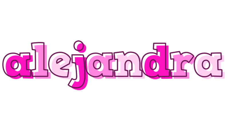 Alejandra hello logo