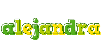 Alejandra juice logo