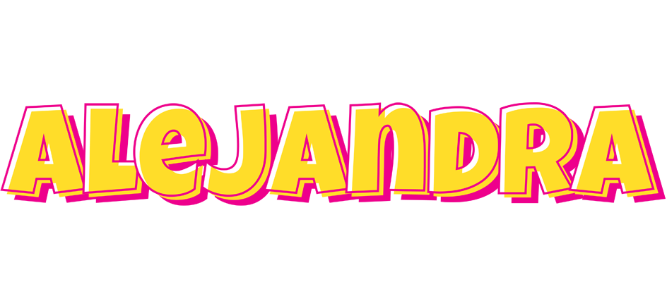 Alejandra kaboom logo