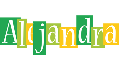 Alejandra lemonade logo