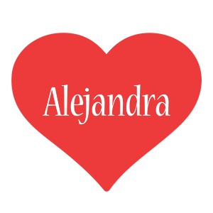 Alejandra love logo