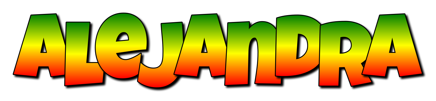 Alejandra mango logo