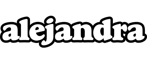 Alejandra panda logo