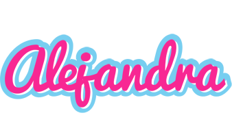 Alejandra popstar logo