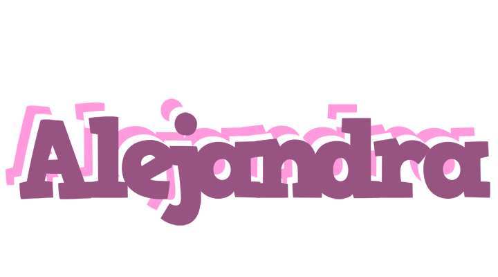 Alejandra relaxing logo