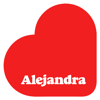 Alejandra romance logo