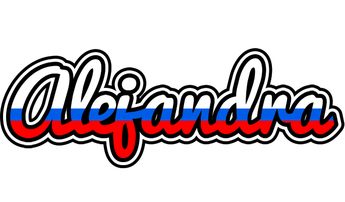 Alejandra russia logo