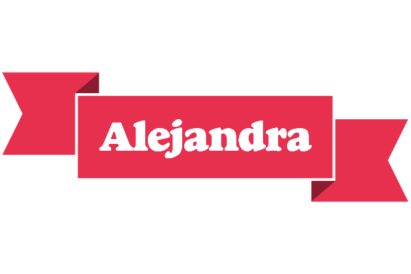 Alejandra sale logo