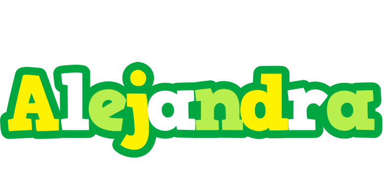 Alejandra soccer logo
