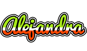 Alejandra superfun logo