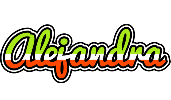 Alejandra superfun logo