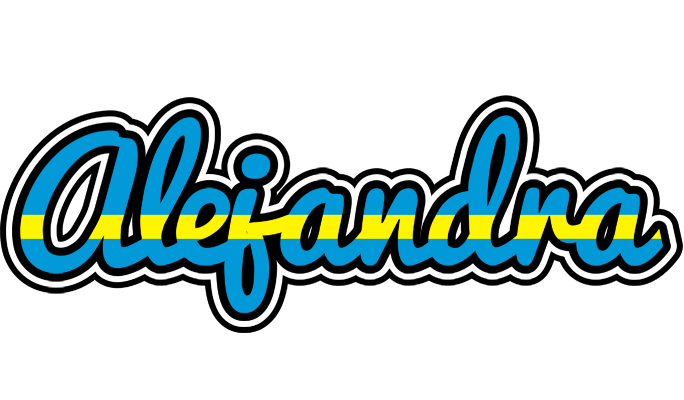 Alejandra sweden logo