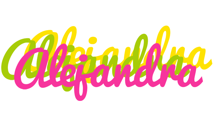 Alejandra sweets logo
