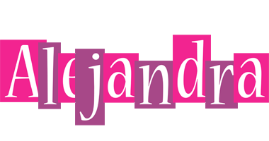 Alejandra whine logo