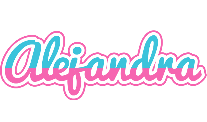 Alejandra woman logo