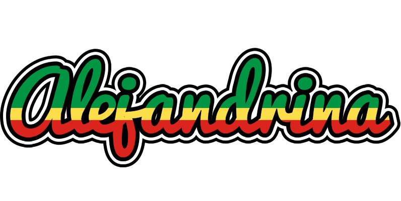 Alejandrina african logo