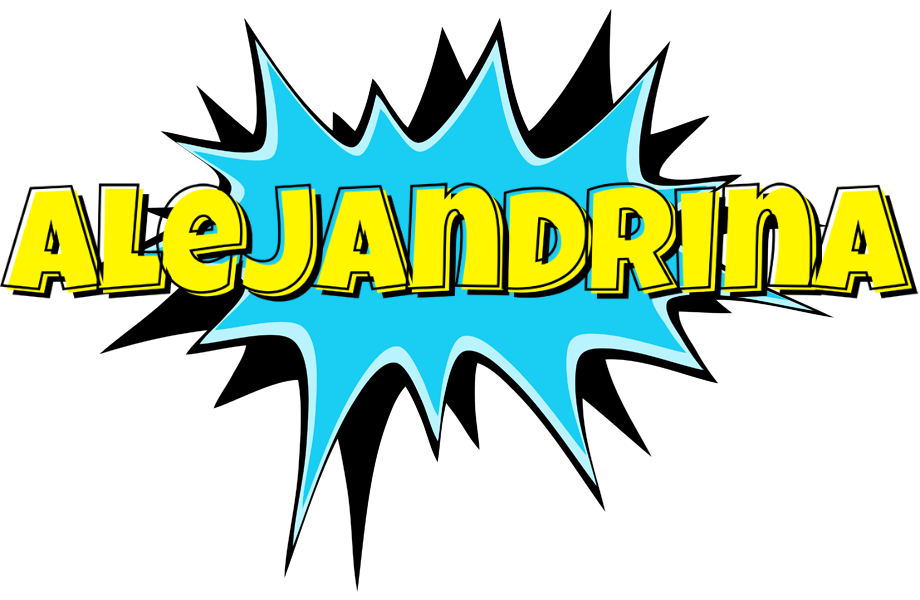 Alejandrina amazing logo