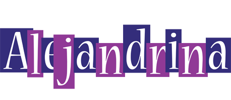 Alejandrina autumn logo