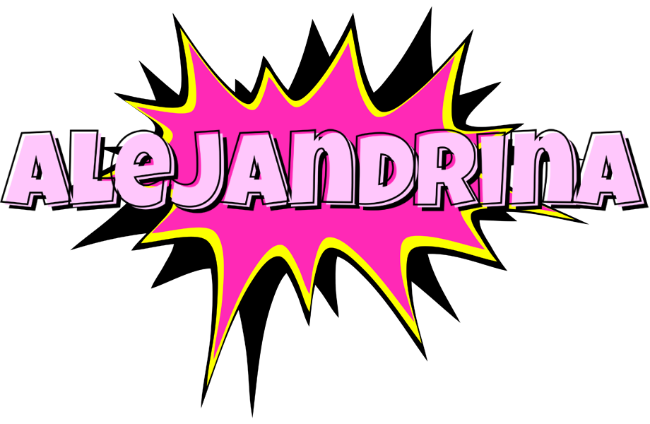 Alejandrina badabing logo