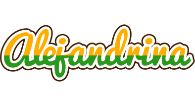 Alejandrina banana logo