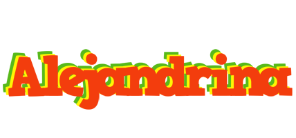 Alejandrina bbq logo