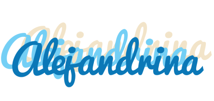 Alejandrina breeze logo