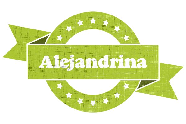 Alejandrina change logo