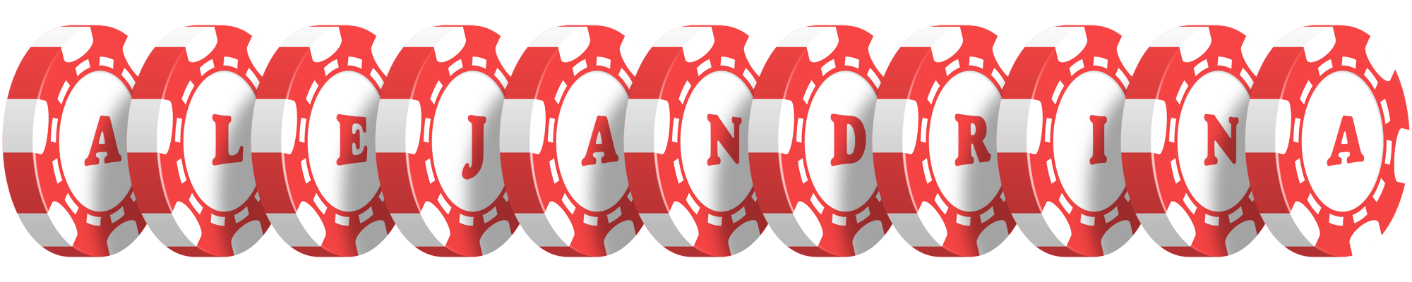 Alejandrina chip logo