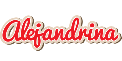 Alejandrina chocolate logo