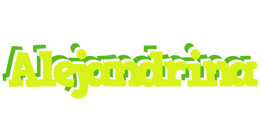 Alejandrina citrus logo