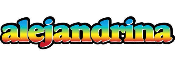 Alejandrina color logo