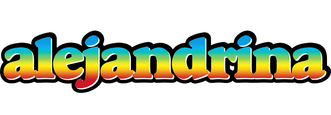 Alejandrina color logo
