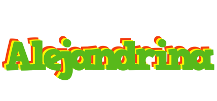 Alejandrina crocodile logo