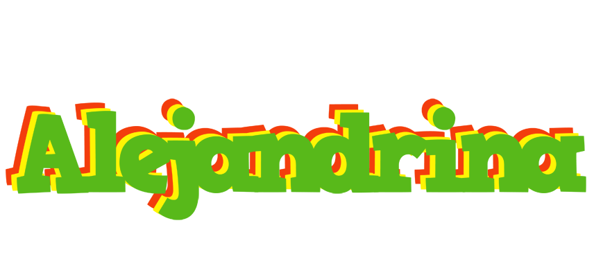 Alejandrina crocodile logo
