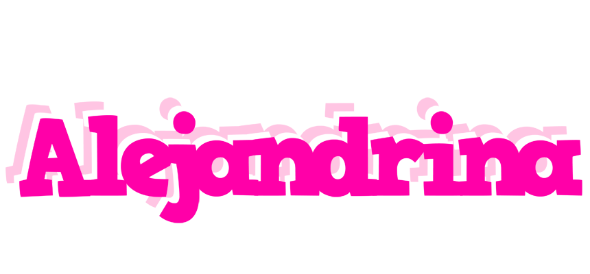 Alejandrina dancing logo