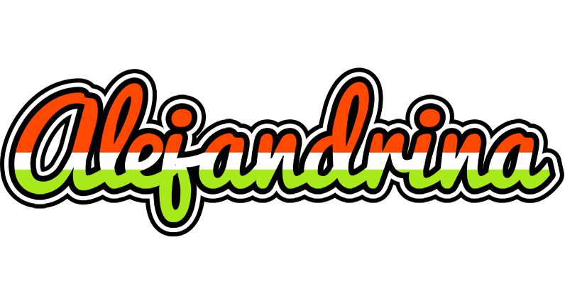 Alejandrina exotic logo