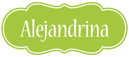 Alejandrina family logo