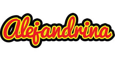 Alejandrina fireman logo