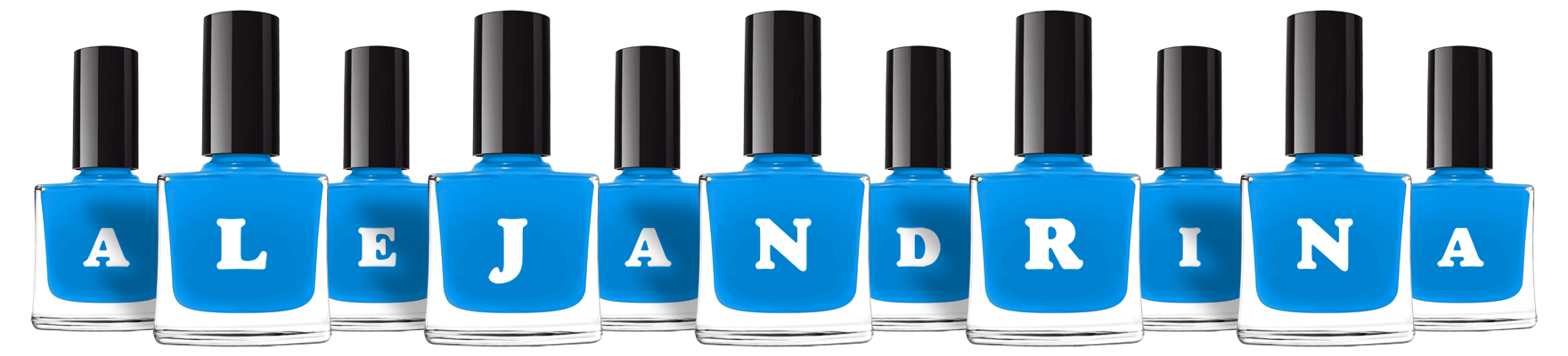Alejandrina glossy logo