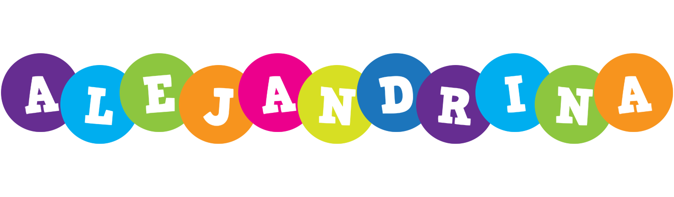 Alejandrina happy logo