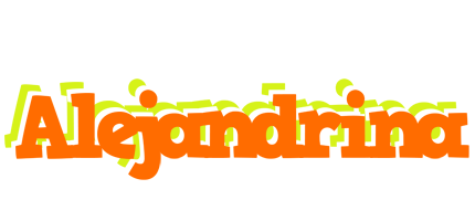 Alejandrina healthy logo