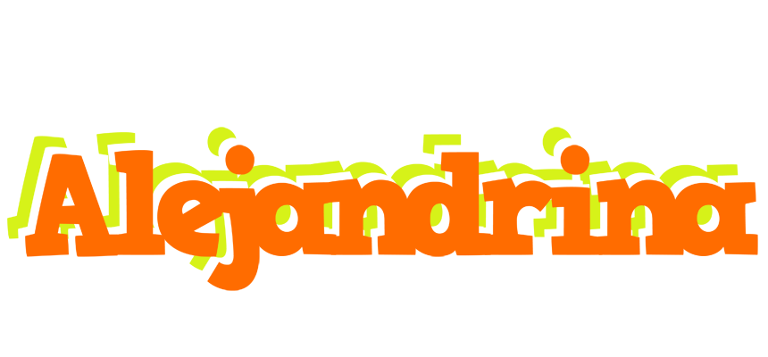 Alejandrina healthy logo