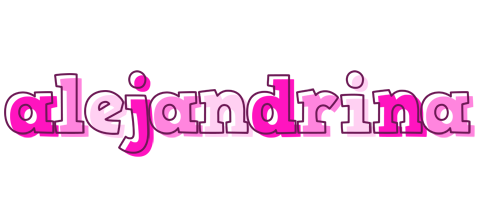 Alejandrina hello logo