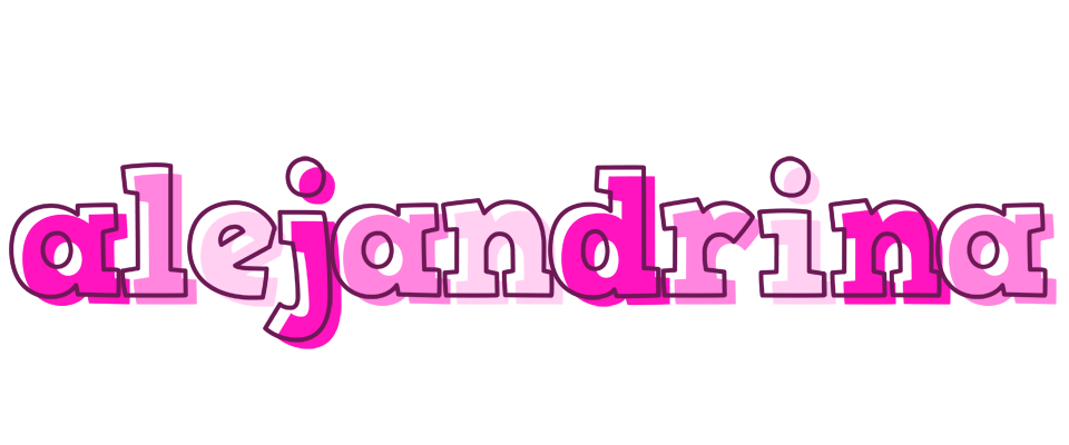 Alejandrina hello logo