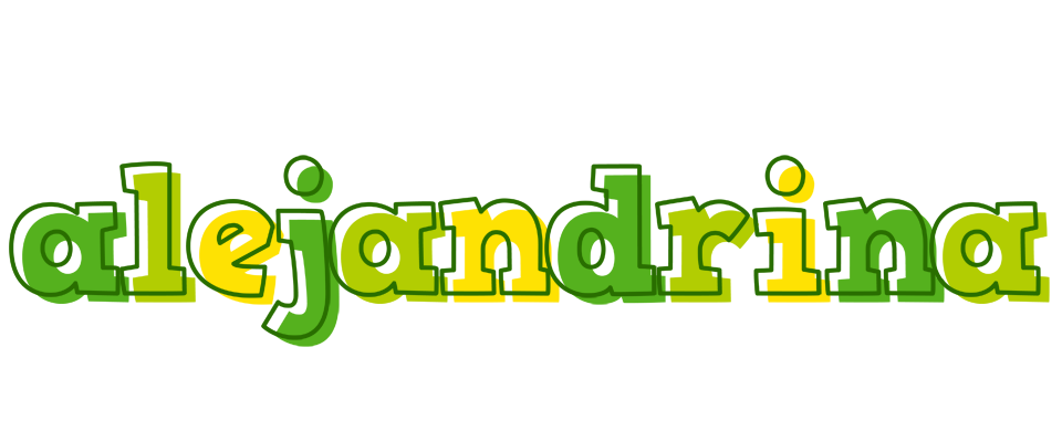 Alejandrina juice logo