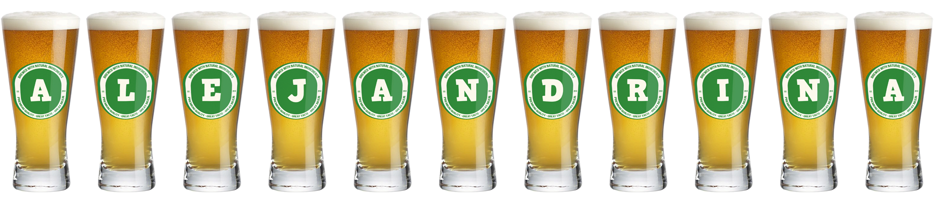 Alejandrina lager logo