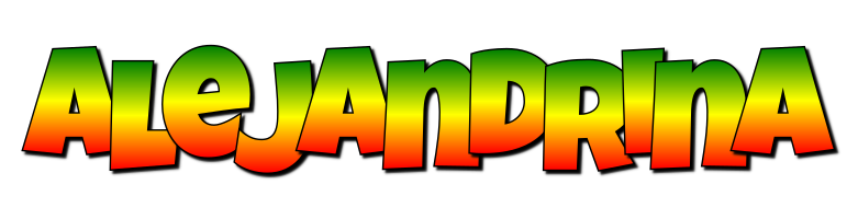 Alejandrina mango logo